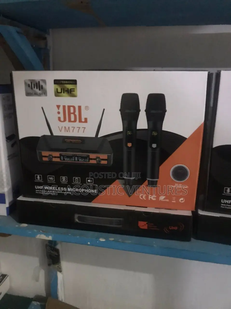JBL Vm 777 JBL Wireless Microphone