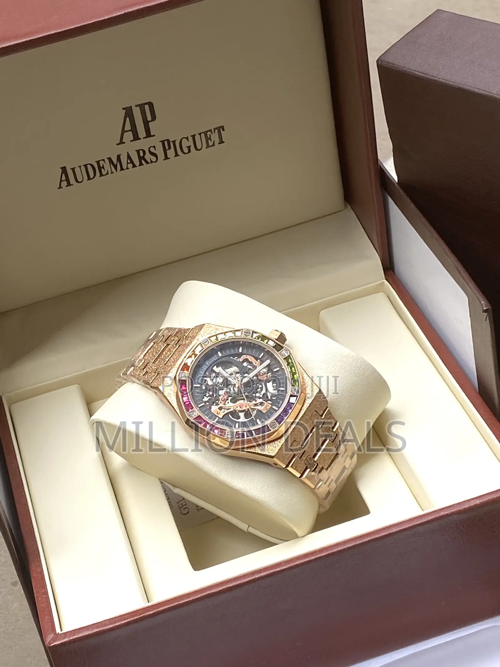 Luxury Chronograph Iced Men’S Wrist Watch