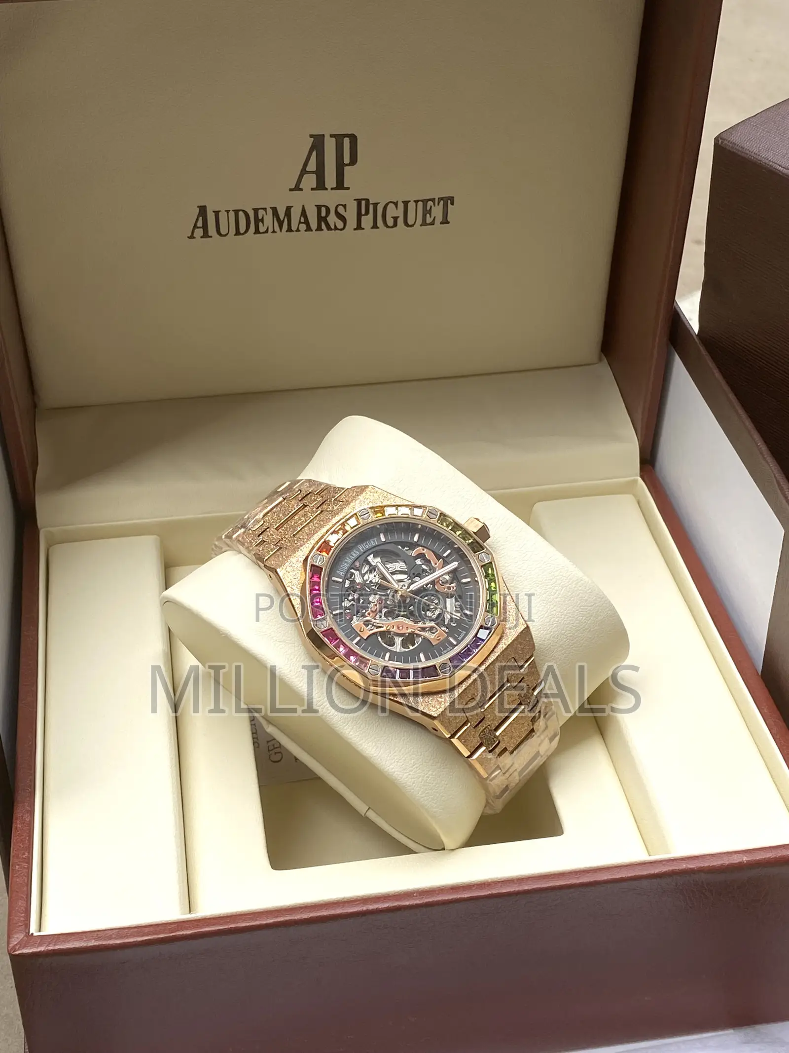Luxury Chronograph Iced Men’S Wrist Watch