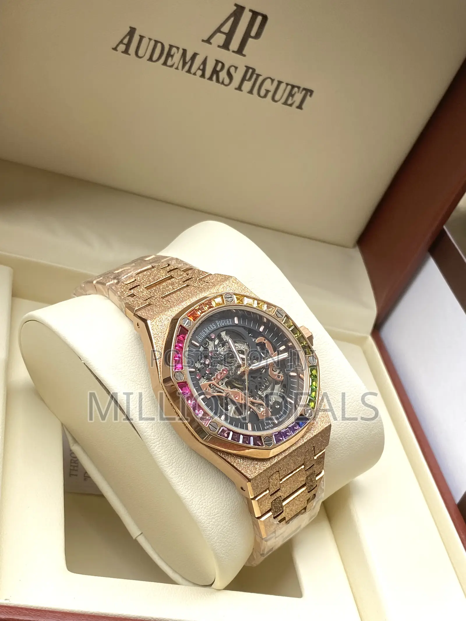 Luxury Chronograph Iced Men’S Wrist Watch