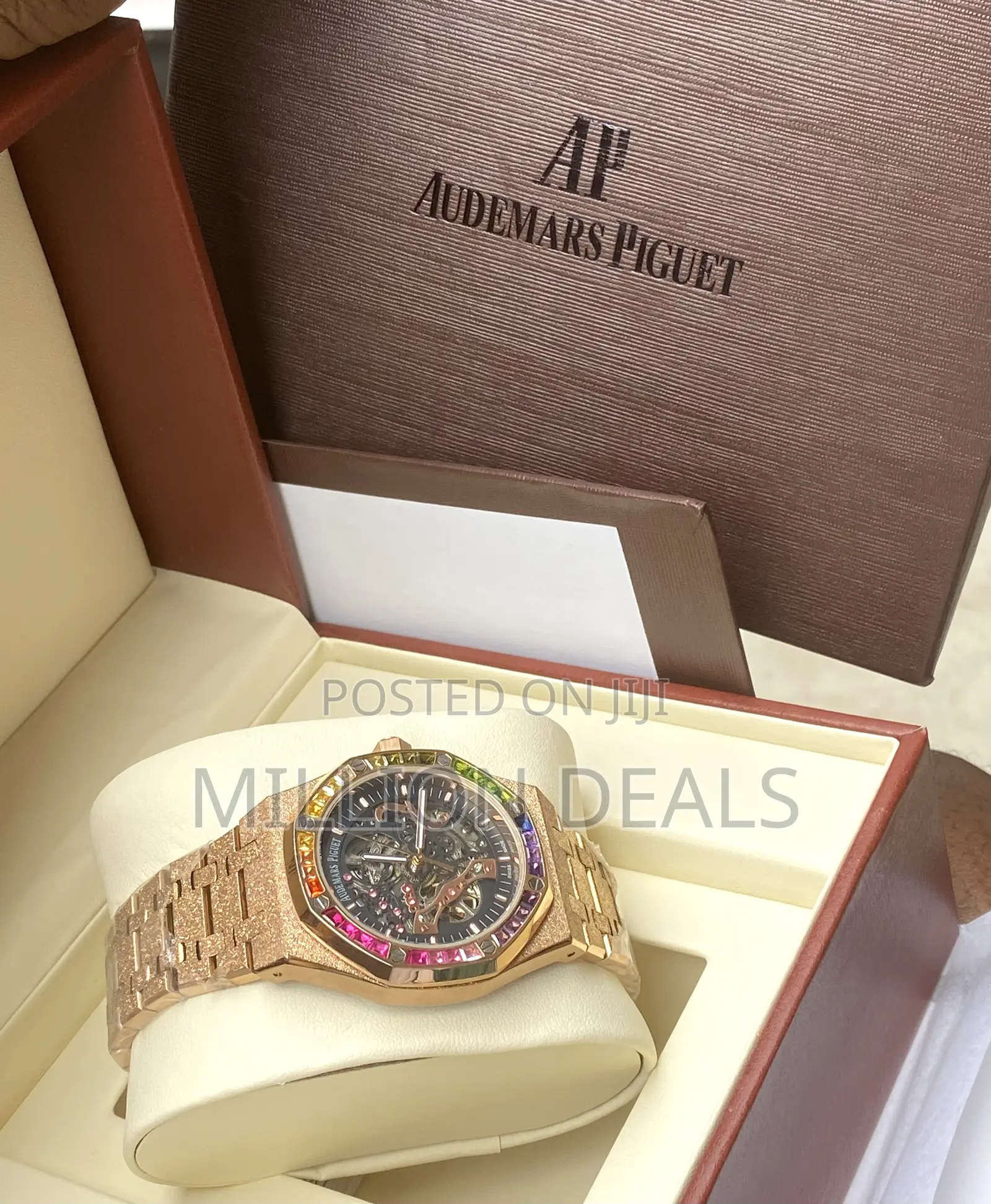 Luxury Chronograph Iced Men’S Wrist Watch