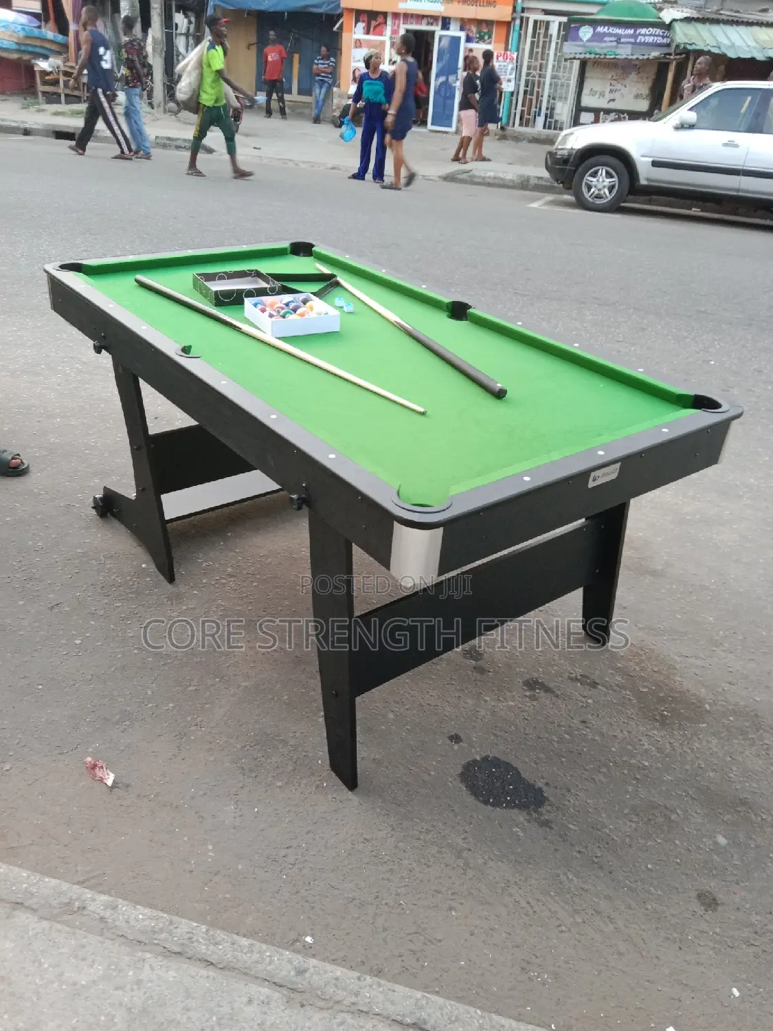 6 Feet Foldable Single Snooker, With Complete Accessories
