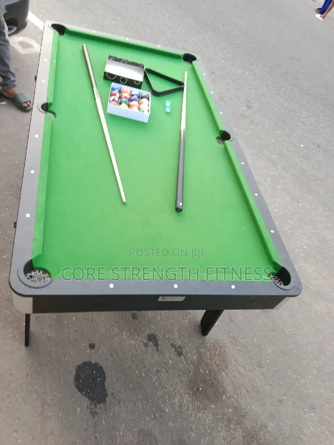 6 Feet Foldable Single Snooker, With Complete Accessories