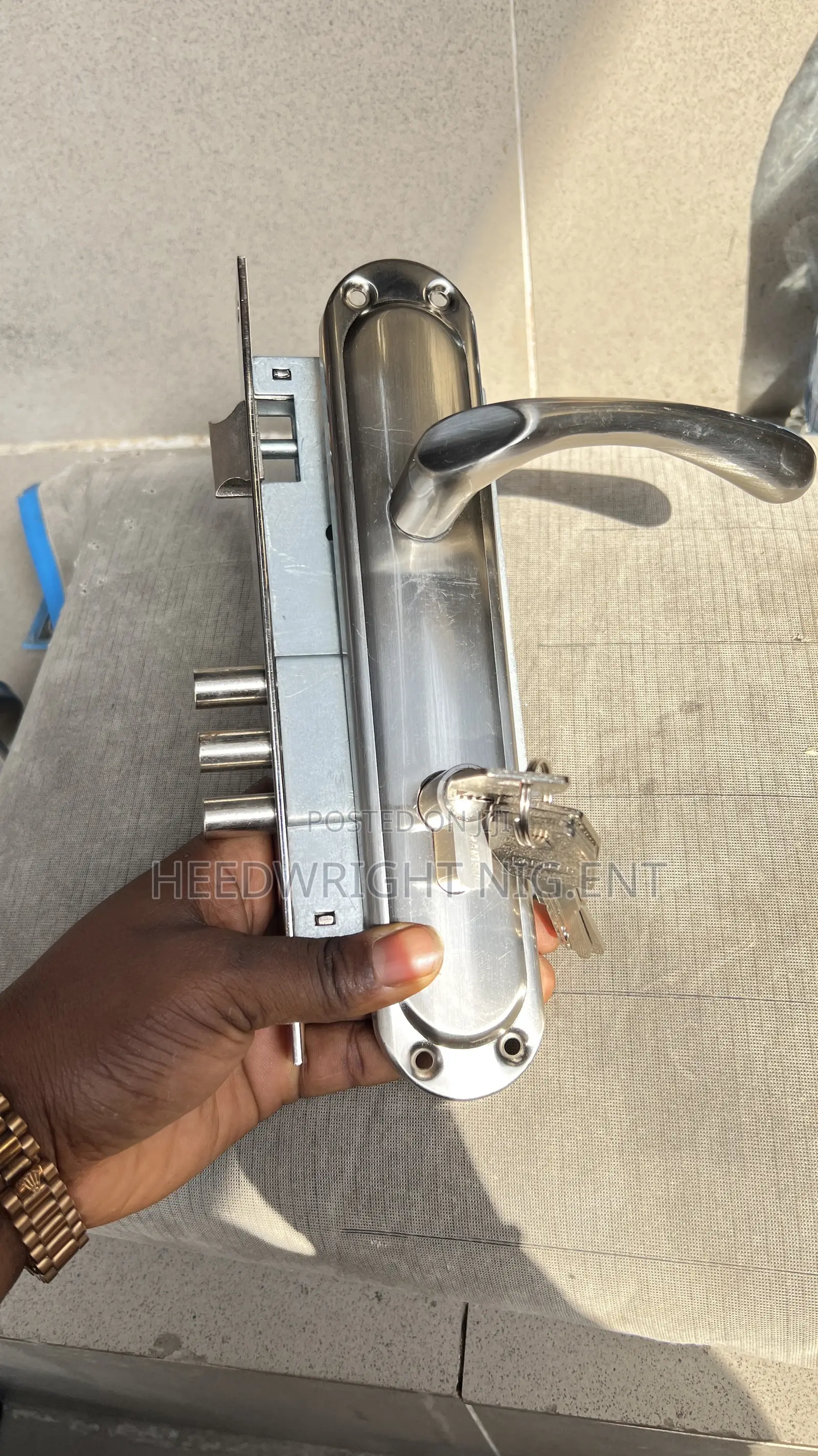 3 Bars Security Door Lock