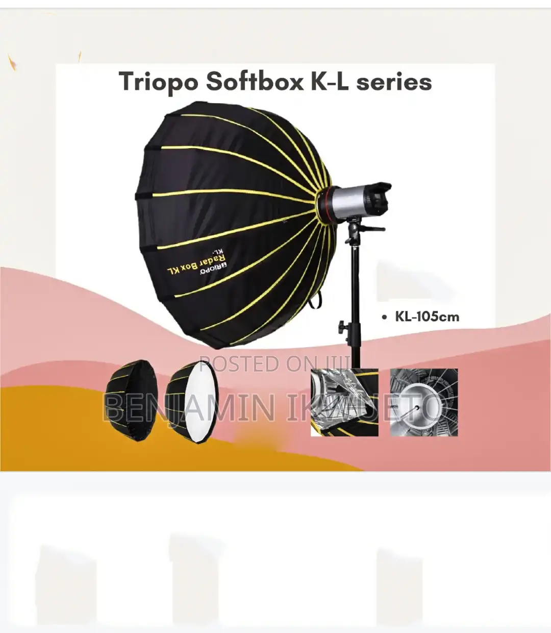 TRIOPO Parabolic Softbox 105cm (KL-105)