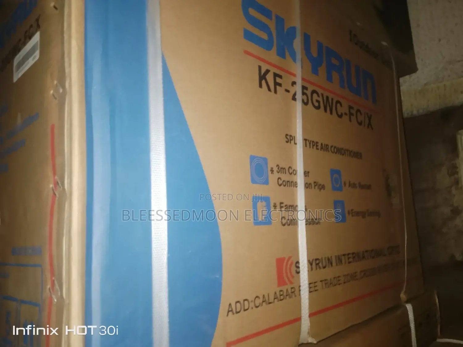 Skyrun Split Unit Ac 3 Years Garranty Cooper Condenser