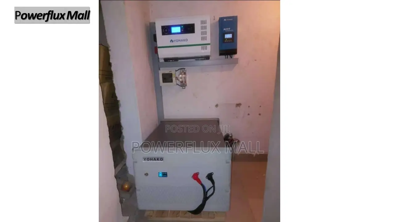 10kva/48v Yohako Inverter With 10kwh Lithium Battery W Panel