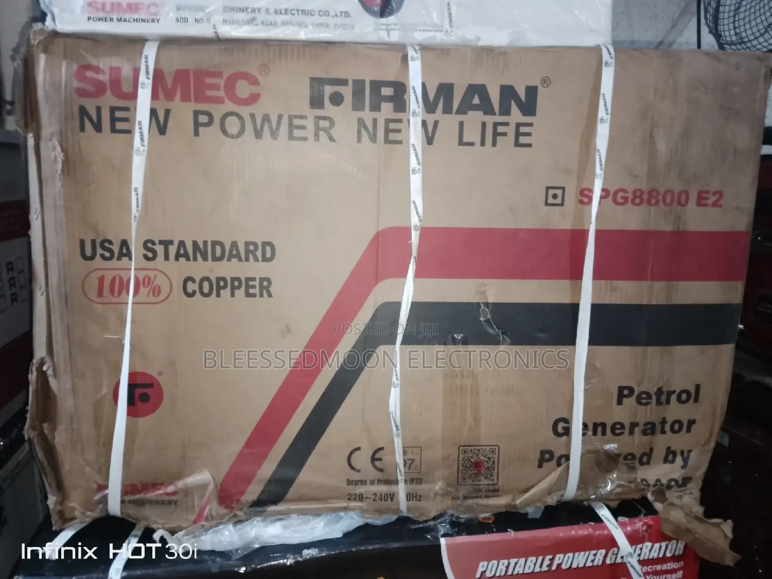 Sumec Cooper Coil Generator Spg8800e2 10. 2 Years Warranty