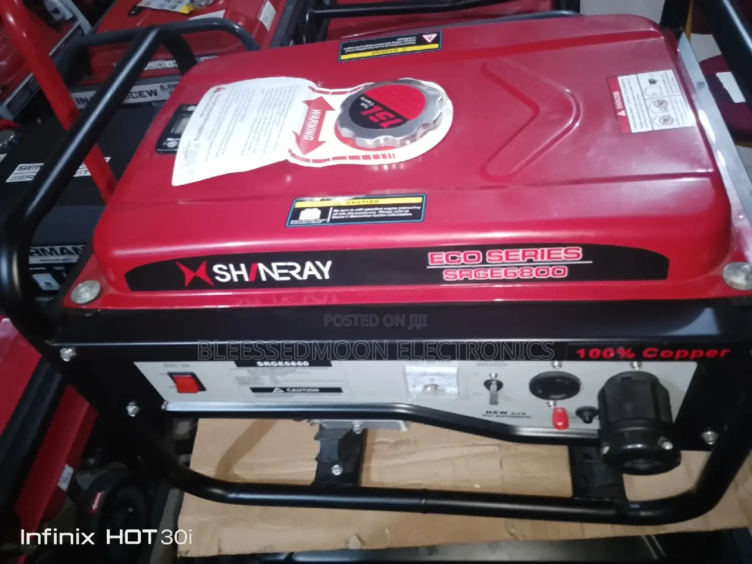 Shaneray Japan Cooper Coil Generator 2 Years Warranty