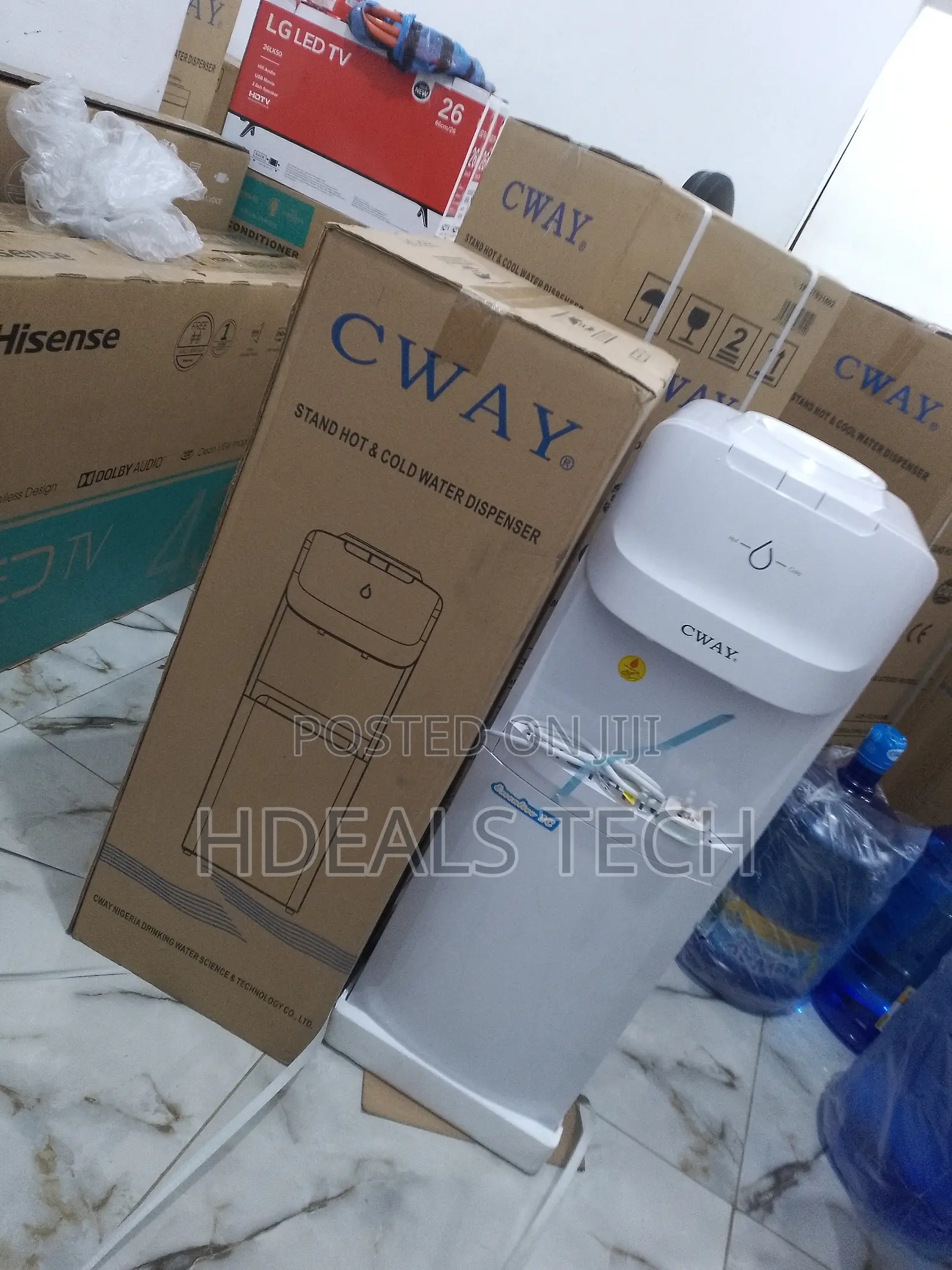 Rapid Cold and Hot Cway Water Dispenser 58b24hl