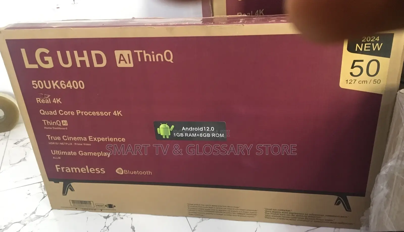 New 50 Inches LG 127cm Smart Tv