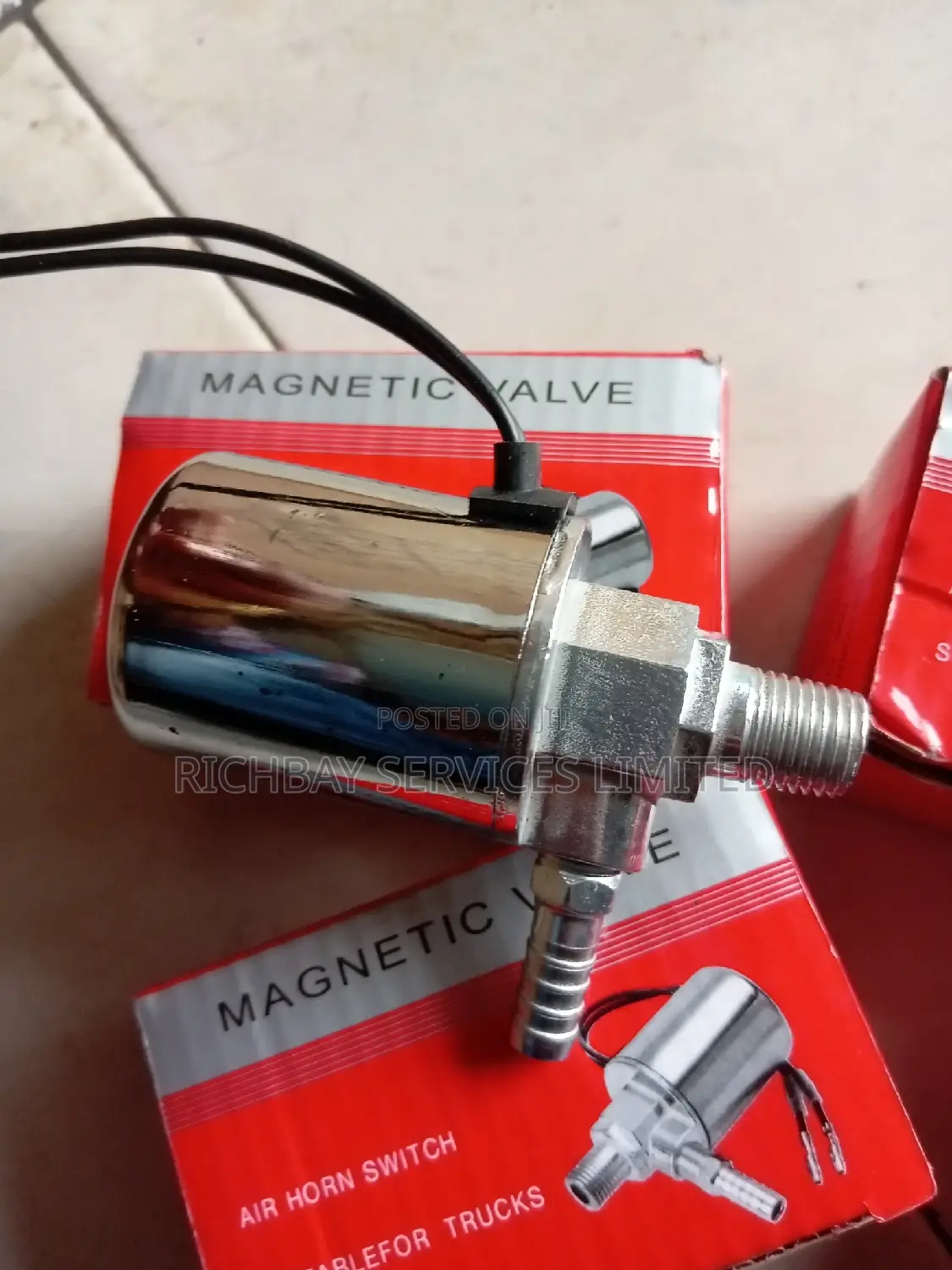 Air Horn Solenoid 12/24v