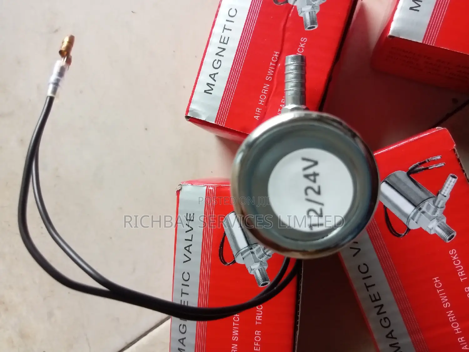 Air Horn Solenoid 12/24v