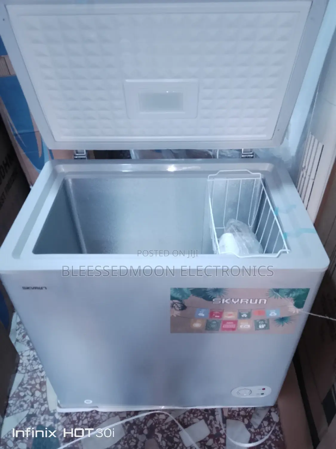Skyrun Anti- Rust Cabinet Deep Freezer 100 Percent Energy Sa
