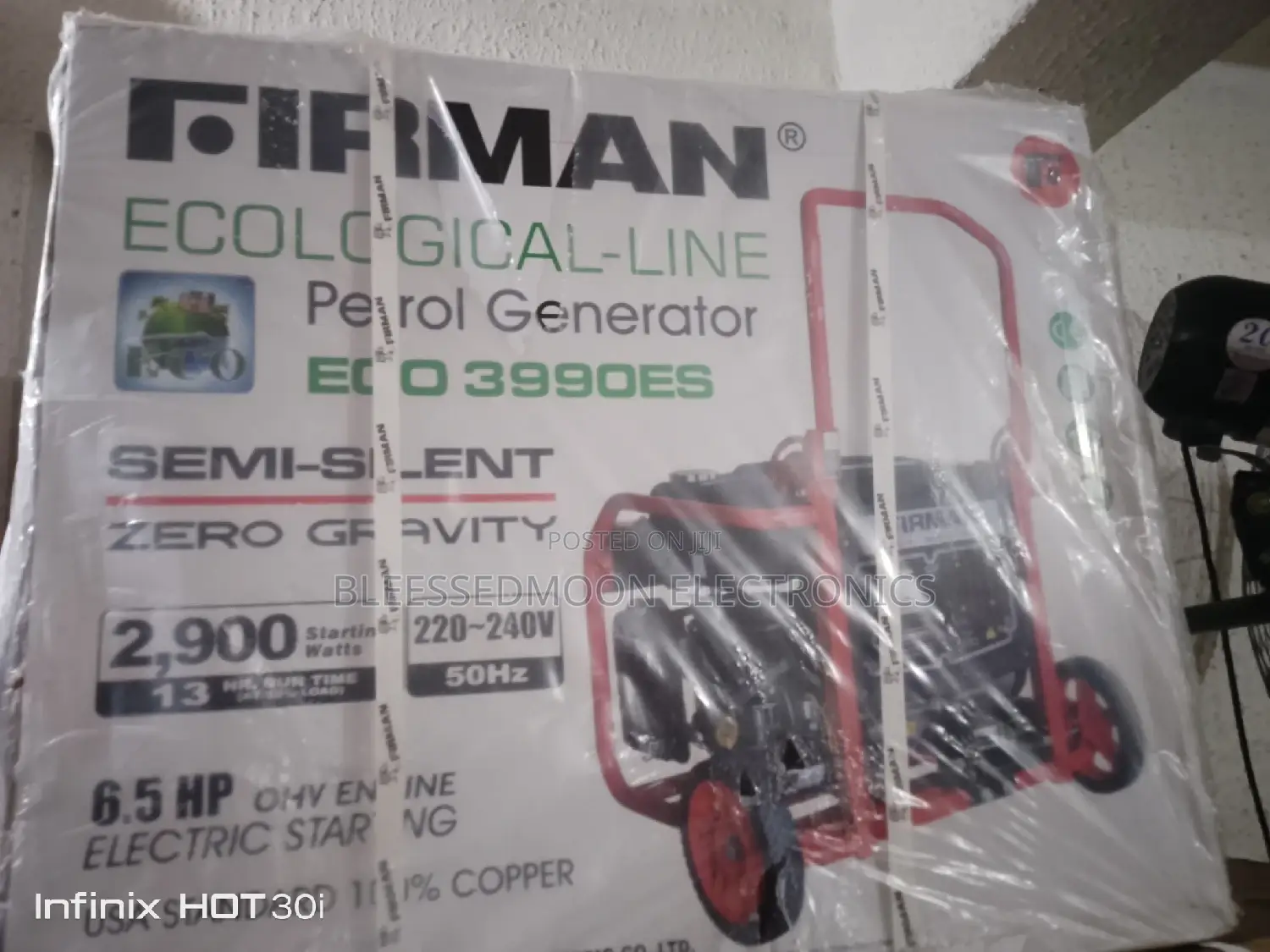 Sumec Cooper Coil Generator 3.5kva Eco3990e2 1 Year Warrant