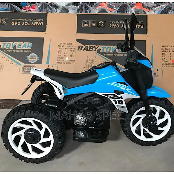 Children Tricycle Power Bike 7-9 Years