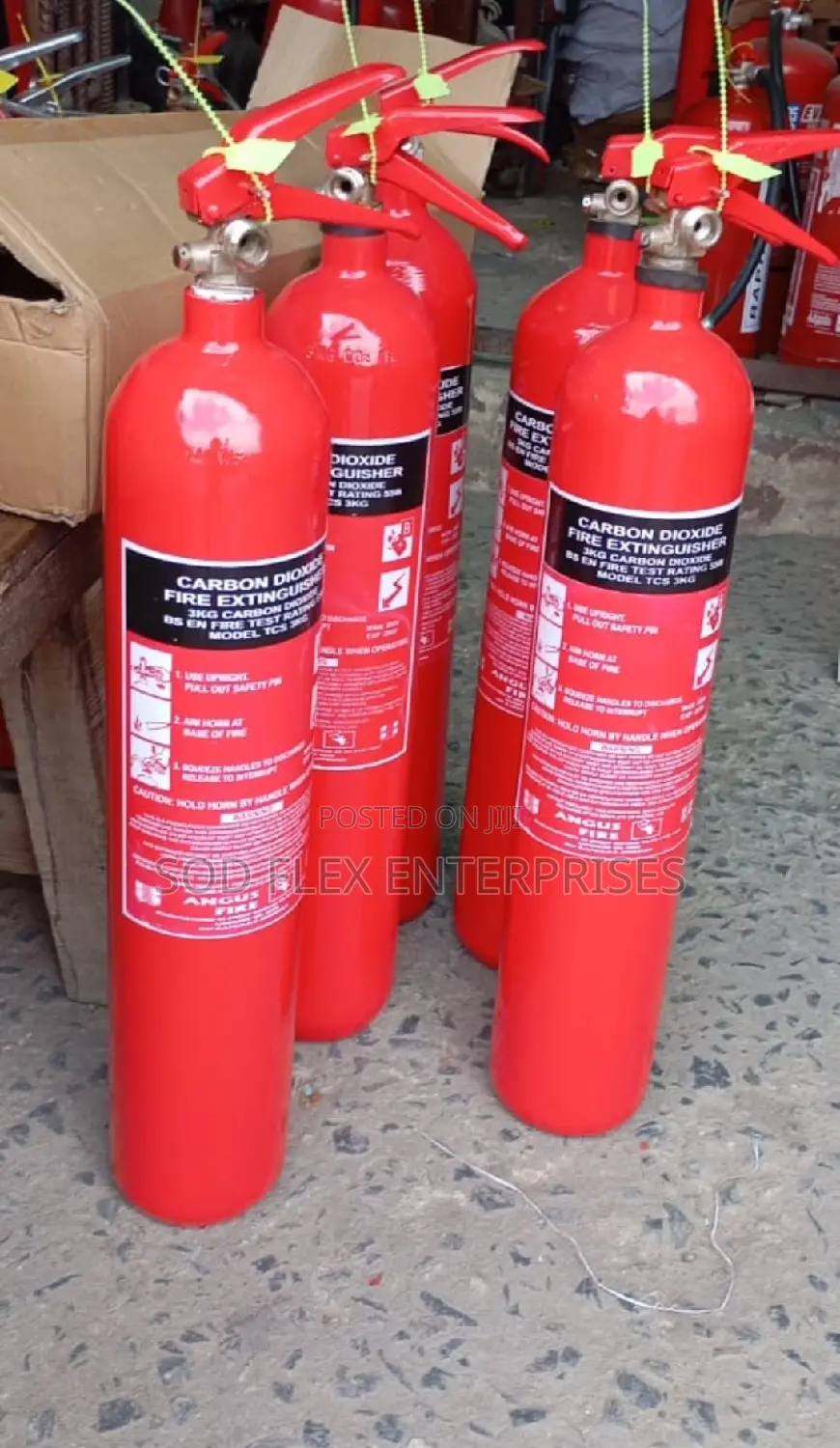 3kg Co2 Liquid Fire 🔥Extinguisher
