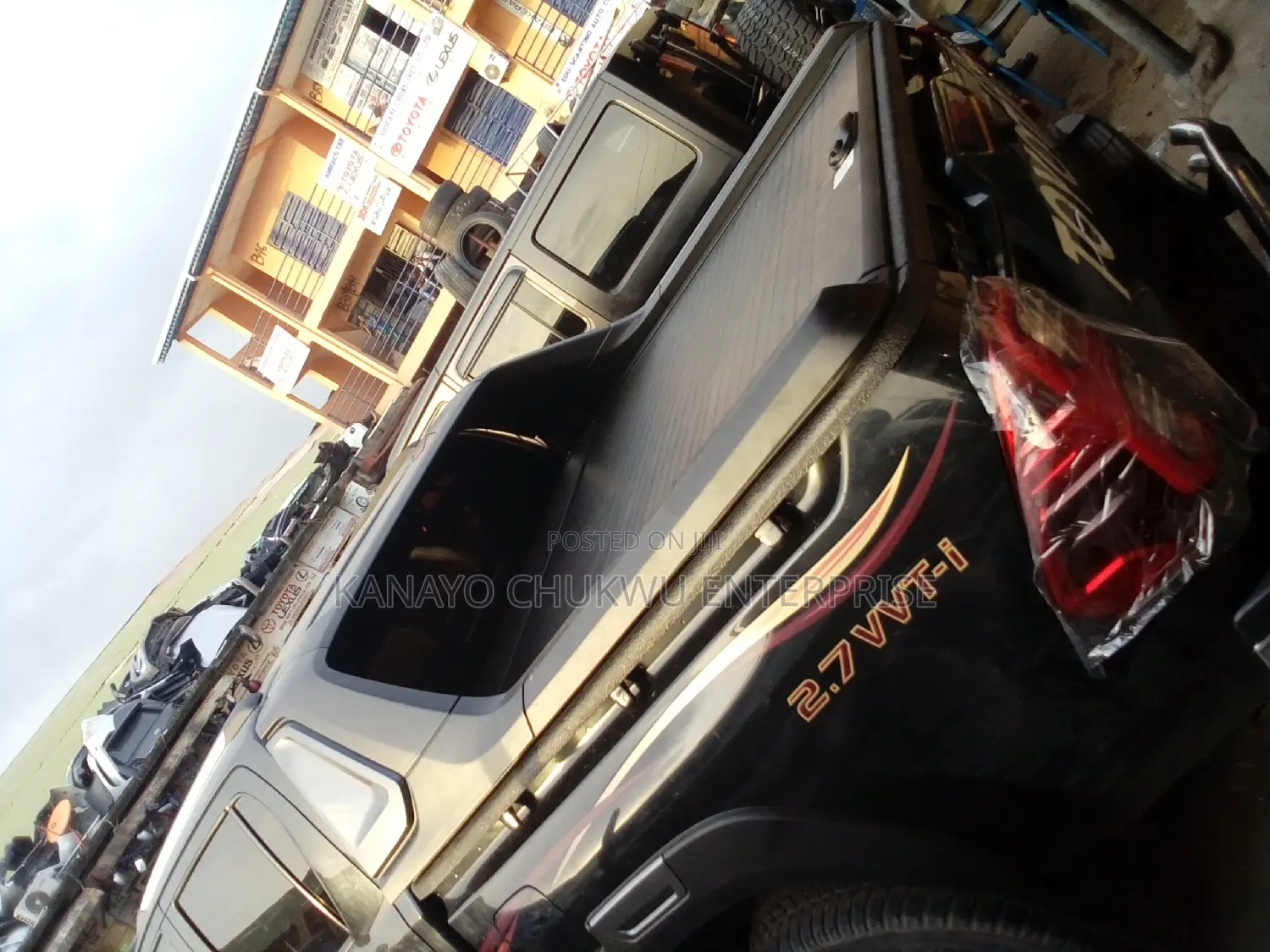 Back Cover for Toyota Hilux