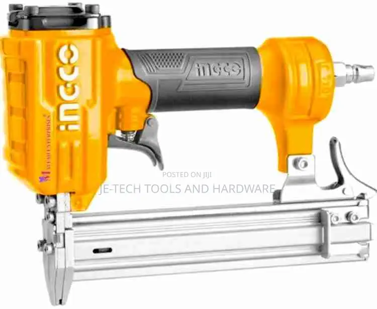 Ingco 18 Gauge 2 in 1 Brad Nailer Stapler
