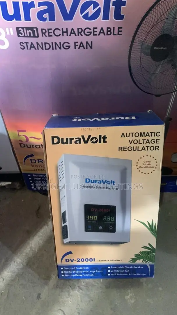 2000watts Duravolt Wall Mounted Stabilizer