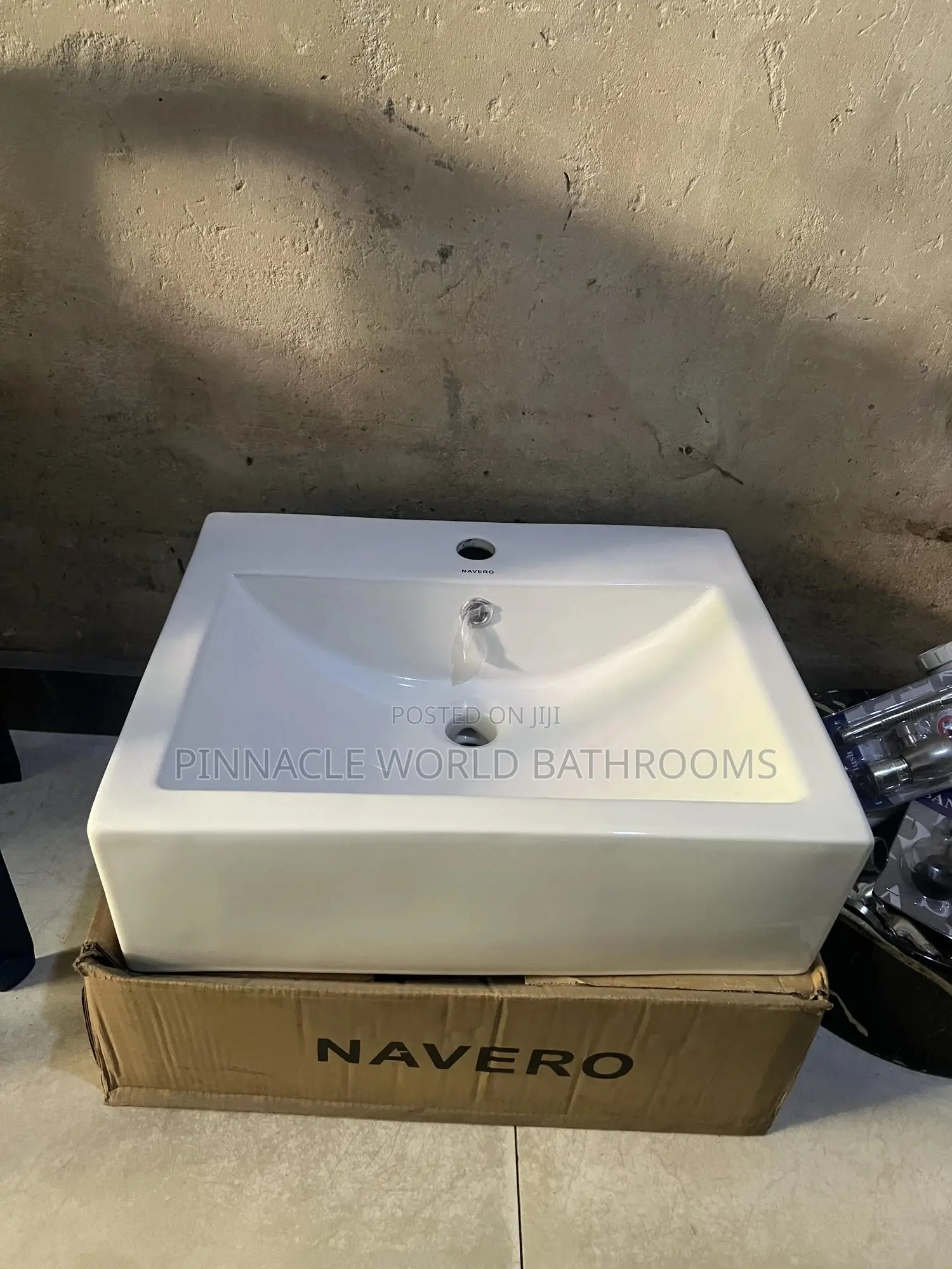 White Countertop Washing Hand Basin