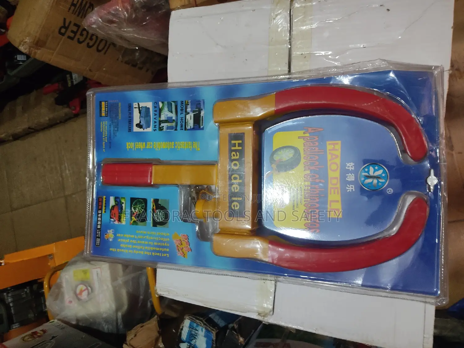 Tyre and Wheel Lock