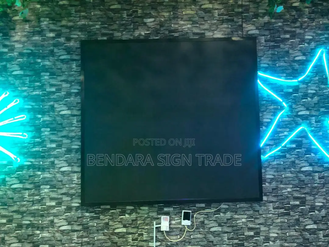 Wall Screen Video Display 6ft by 6ft Indoor