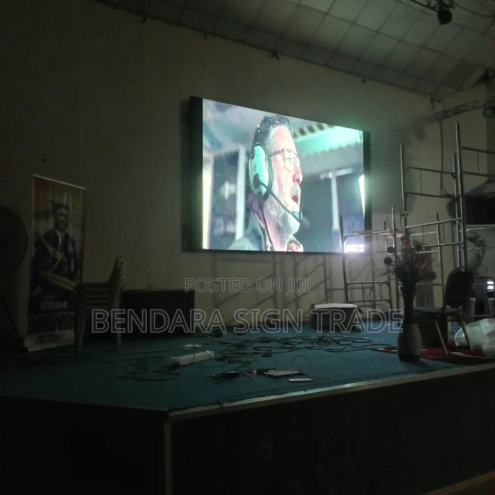Big Led Video Screen 12ft by 8ft Indoor