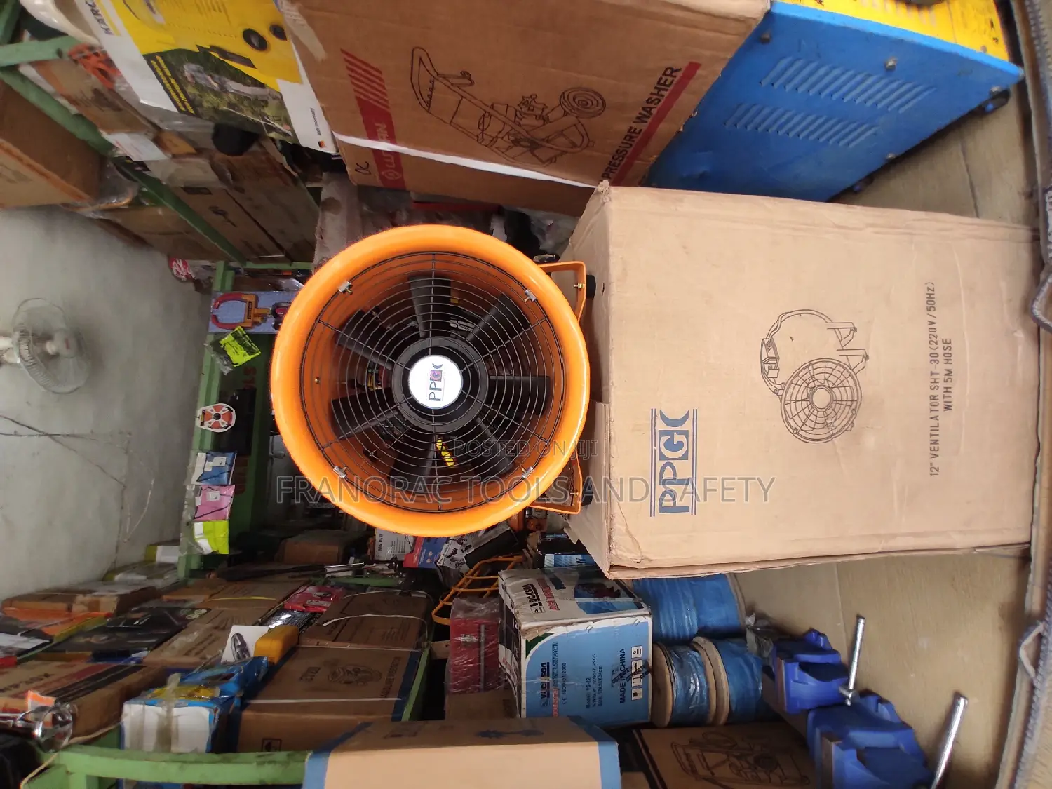 12"" Industrial Fans and Heat Extractor