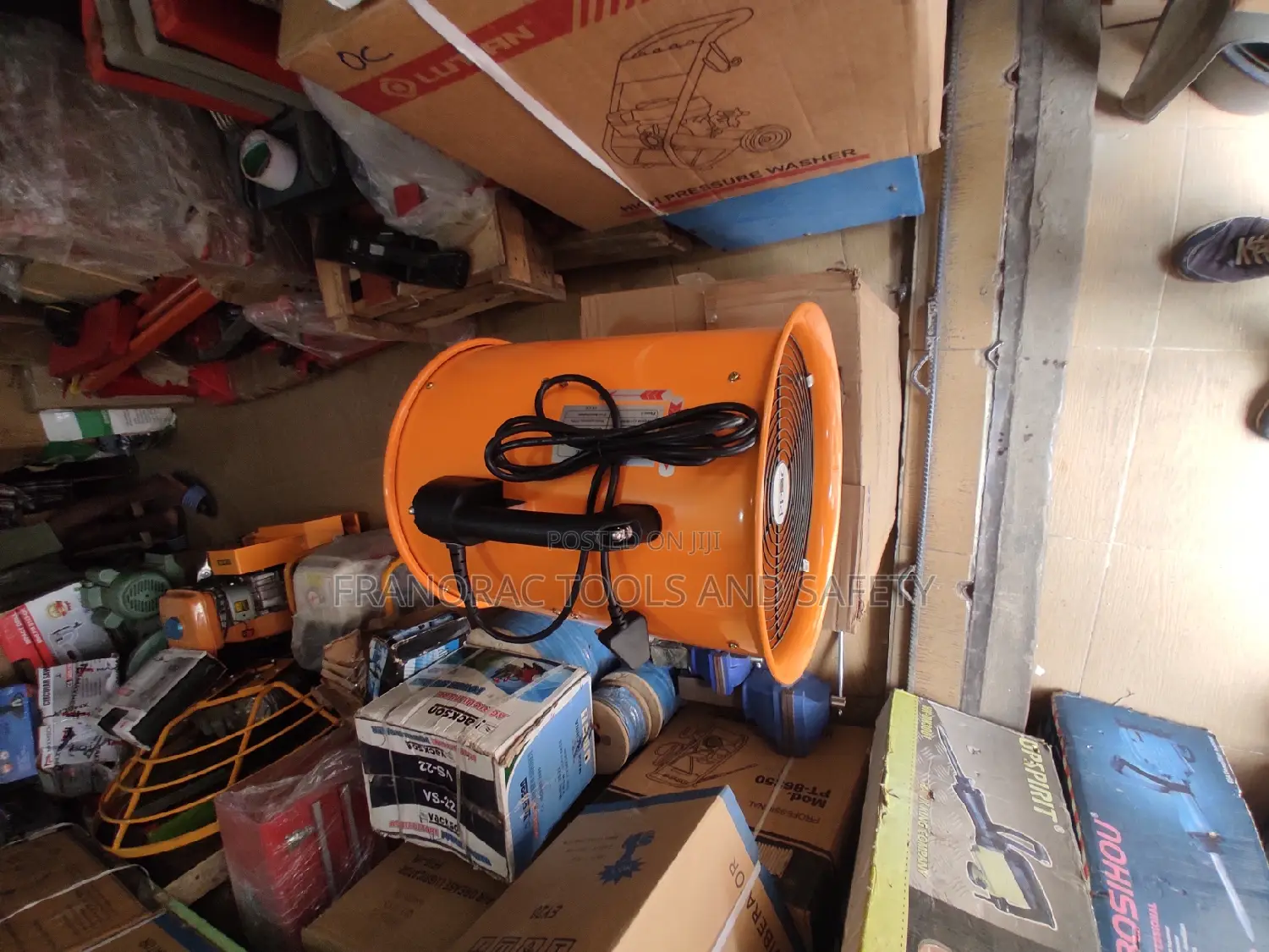 12"" Industrial Fans and Heat Extractor