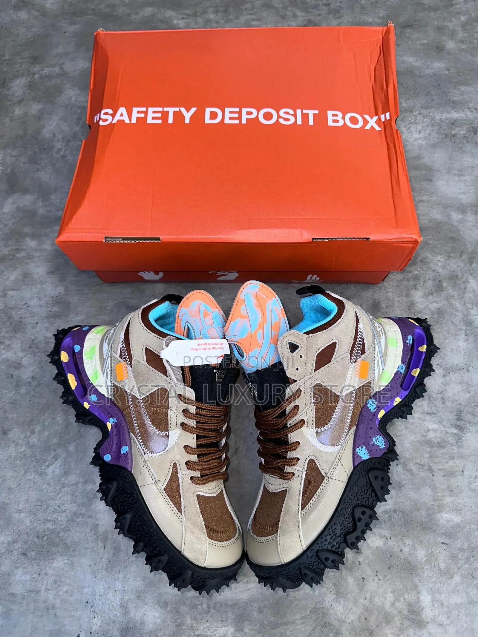 Off__white X Nike Air Terra Forma “Archaeo