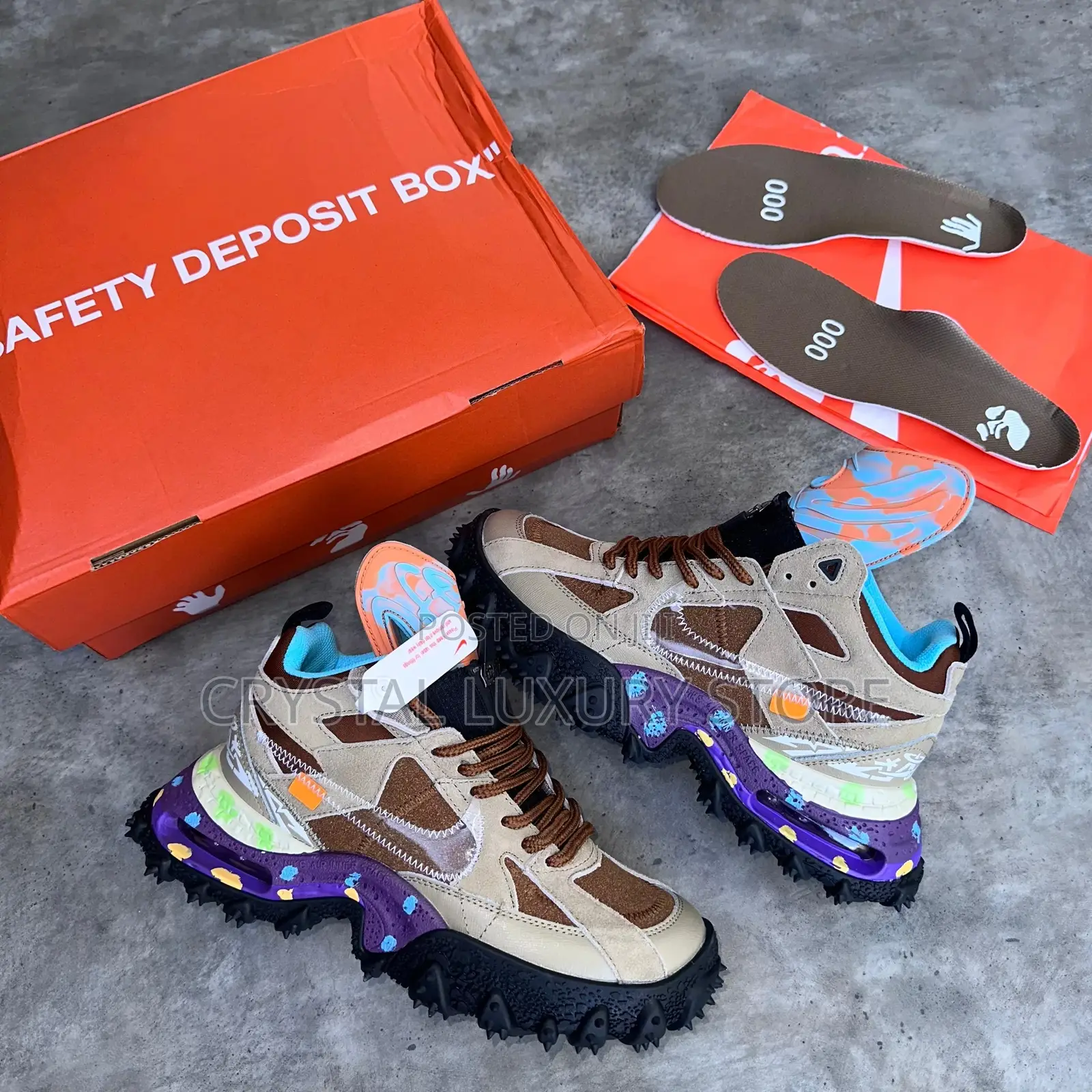 Off__white X Nike Air Terra Forma “Archaeo