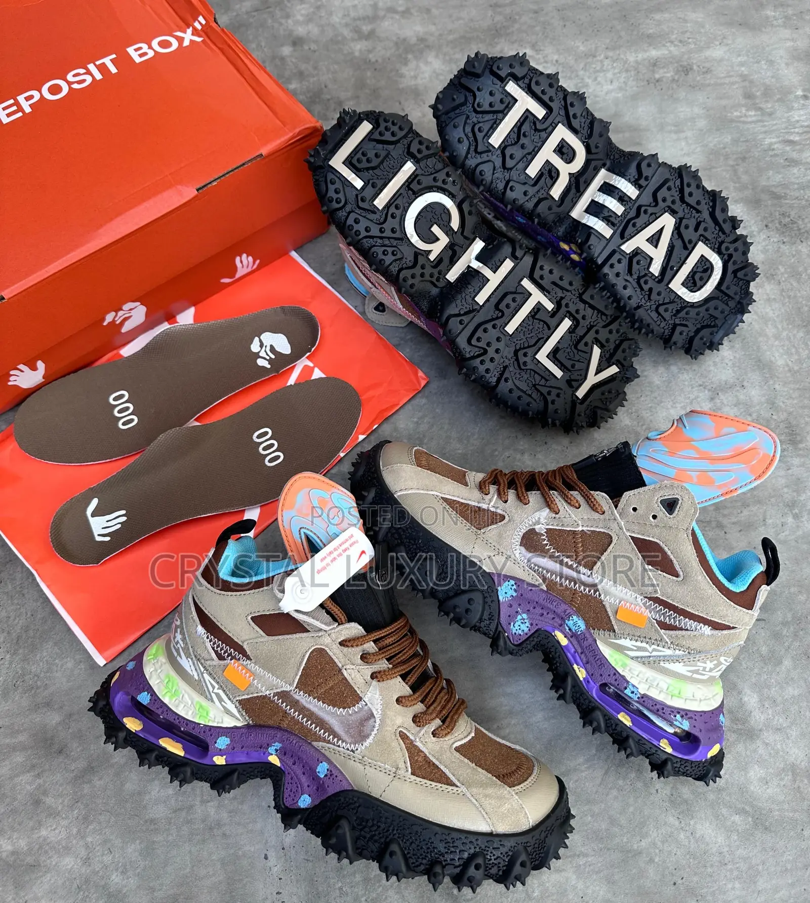 Off__white X Nike Air Terra Forma “Archaeo