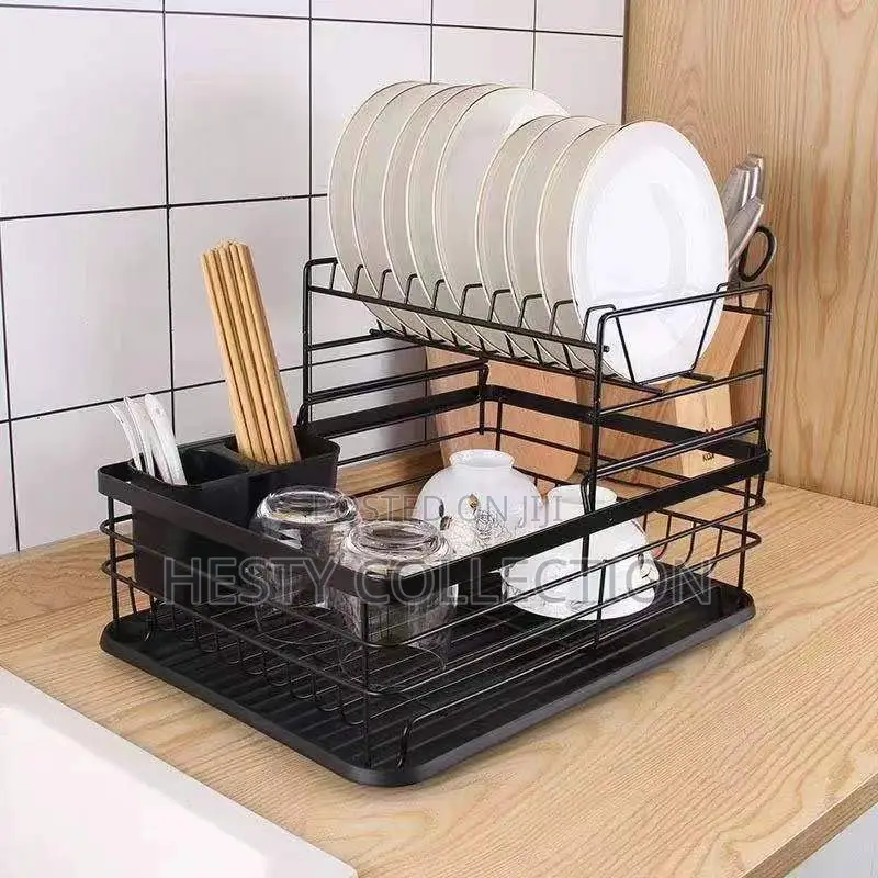 Luxury Dish Drainer Plate Rack Organizer
