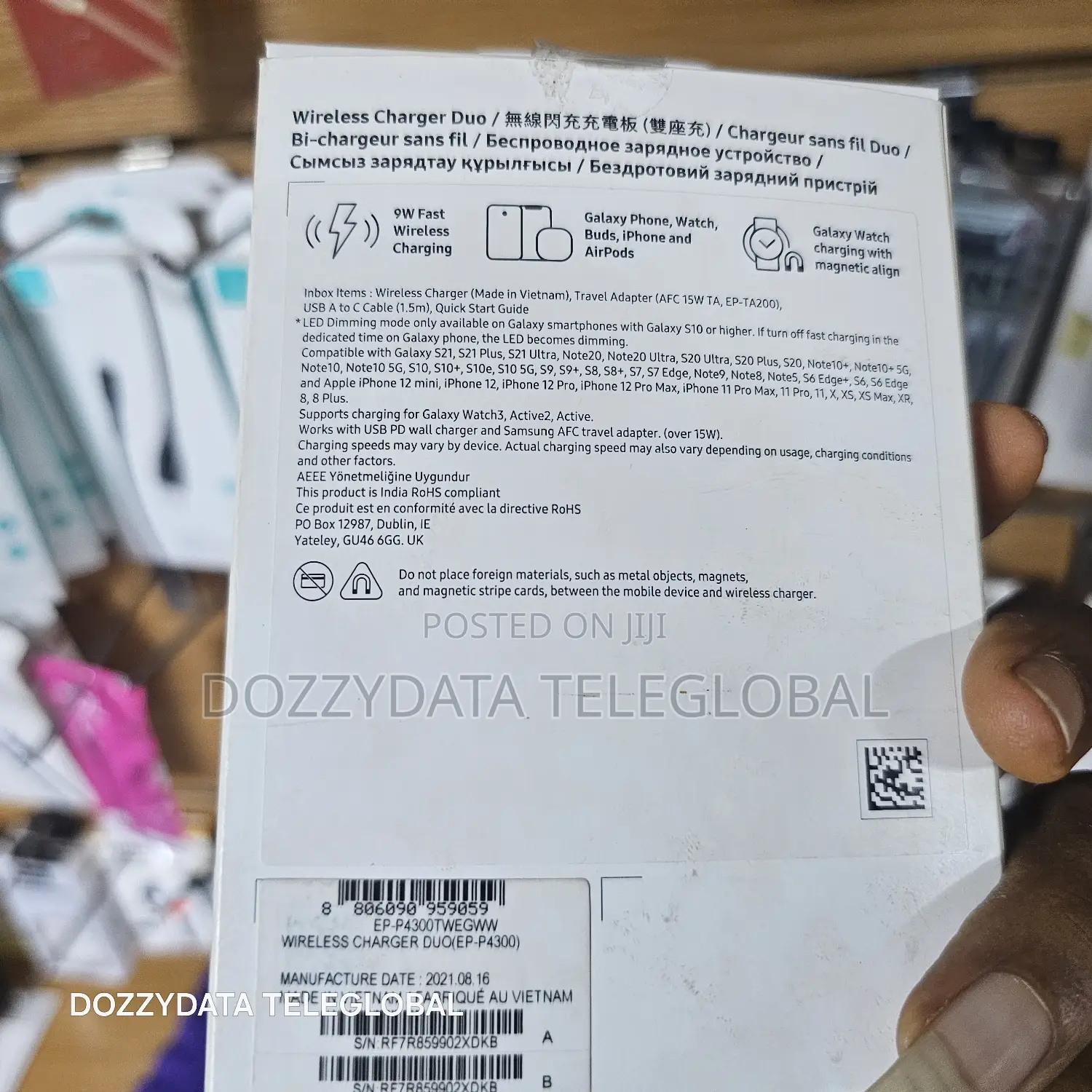 Samsung
Super-Fast Wireless Charger Duo - 15W