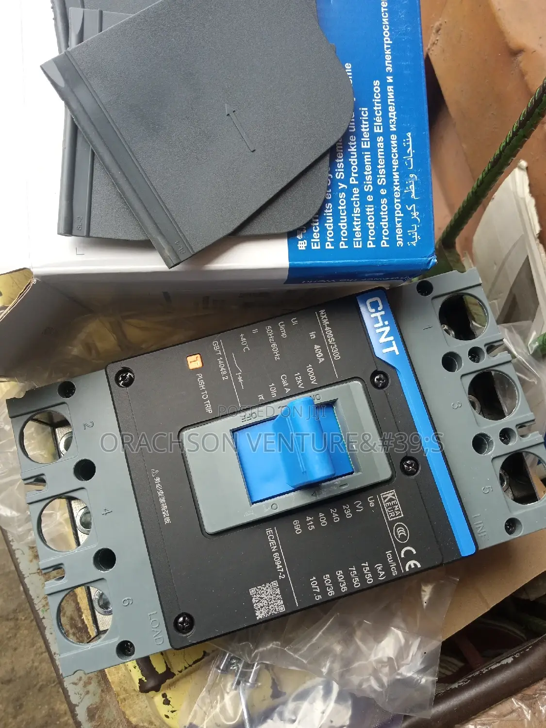 3pole 400amps McCb Chint Breaker