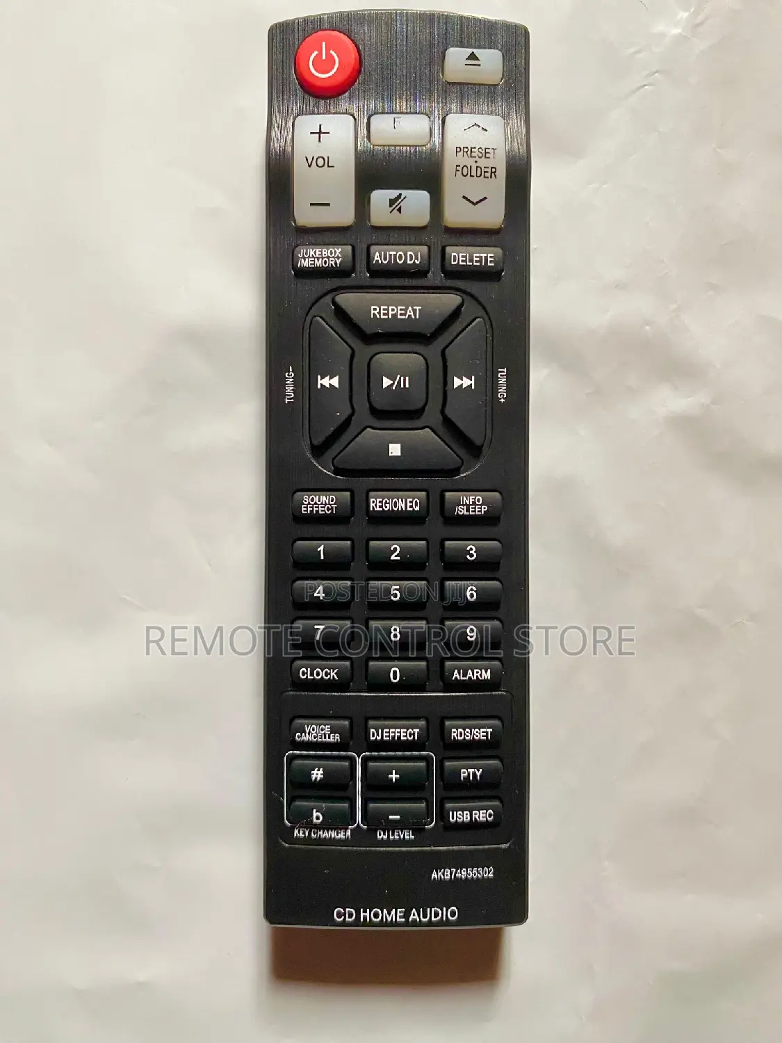 Remote Control Fit for LG Hi-Fi CD Home Audio System