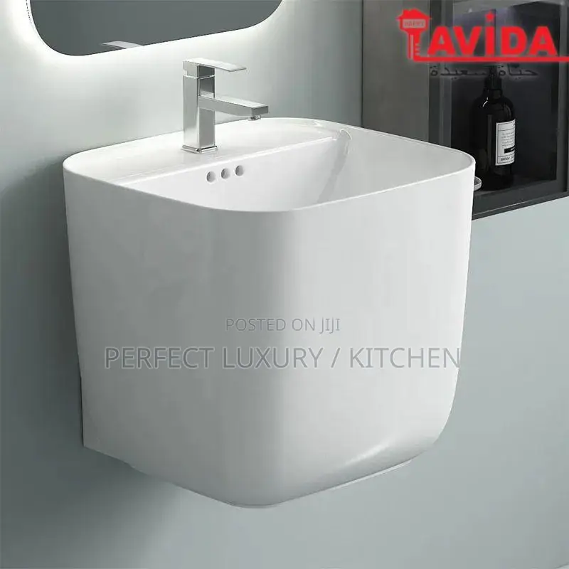 White Wall Hang Basin