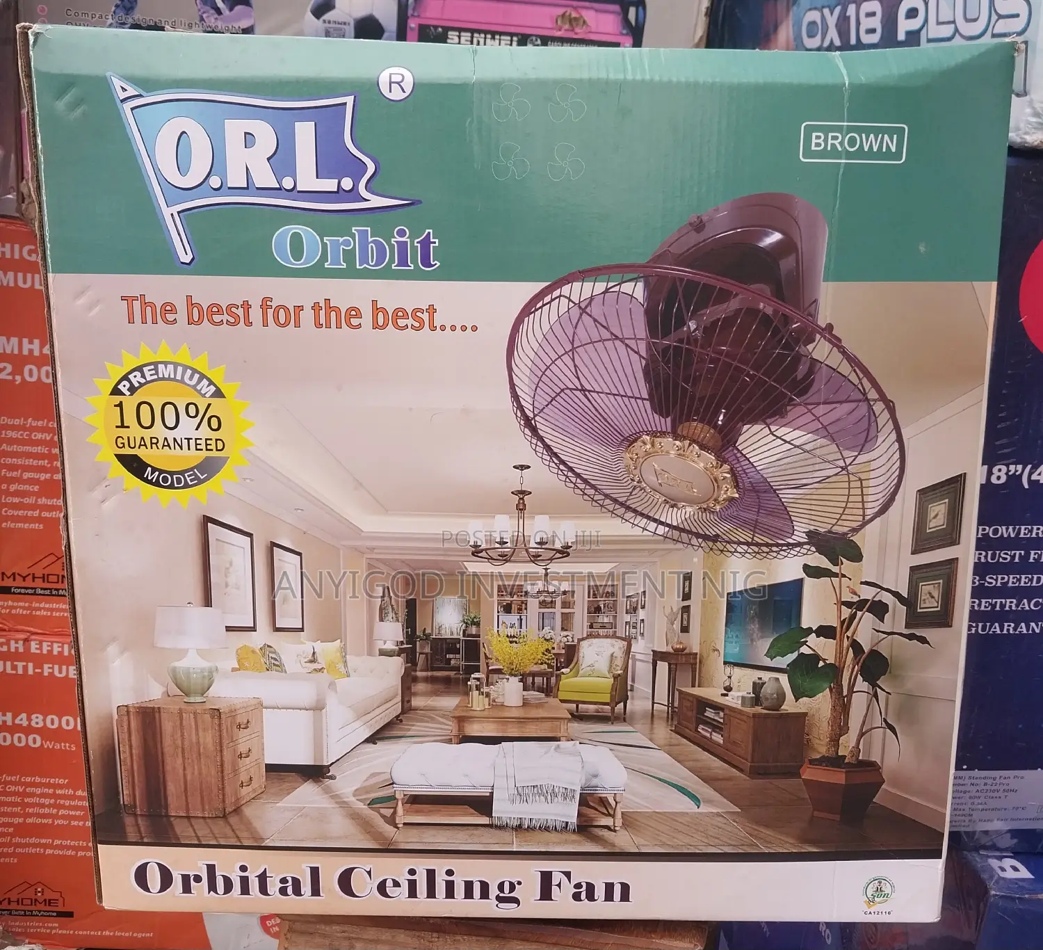 Orl Orbit Fan 16"