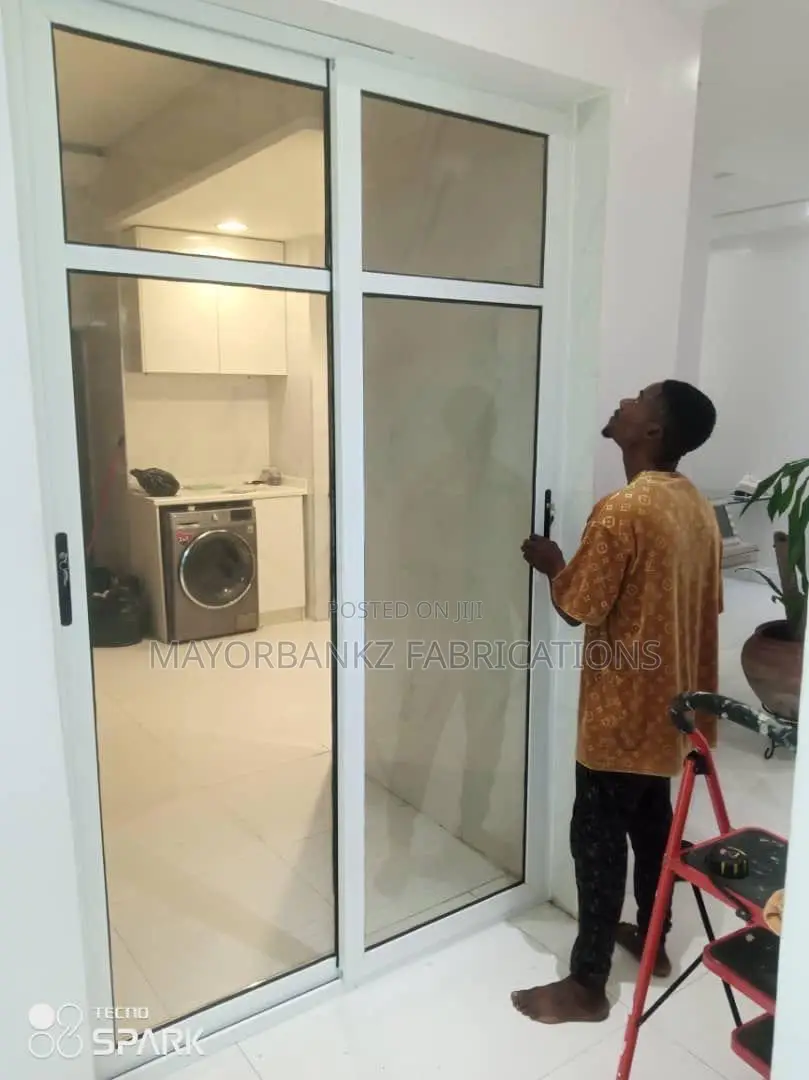 Aluminum Sliding Ebm Door