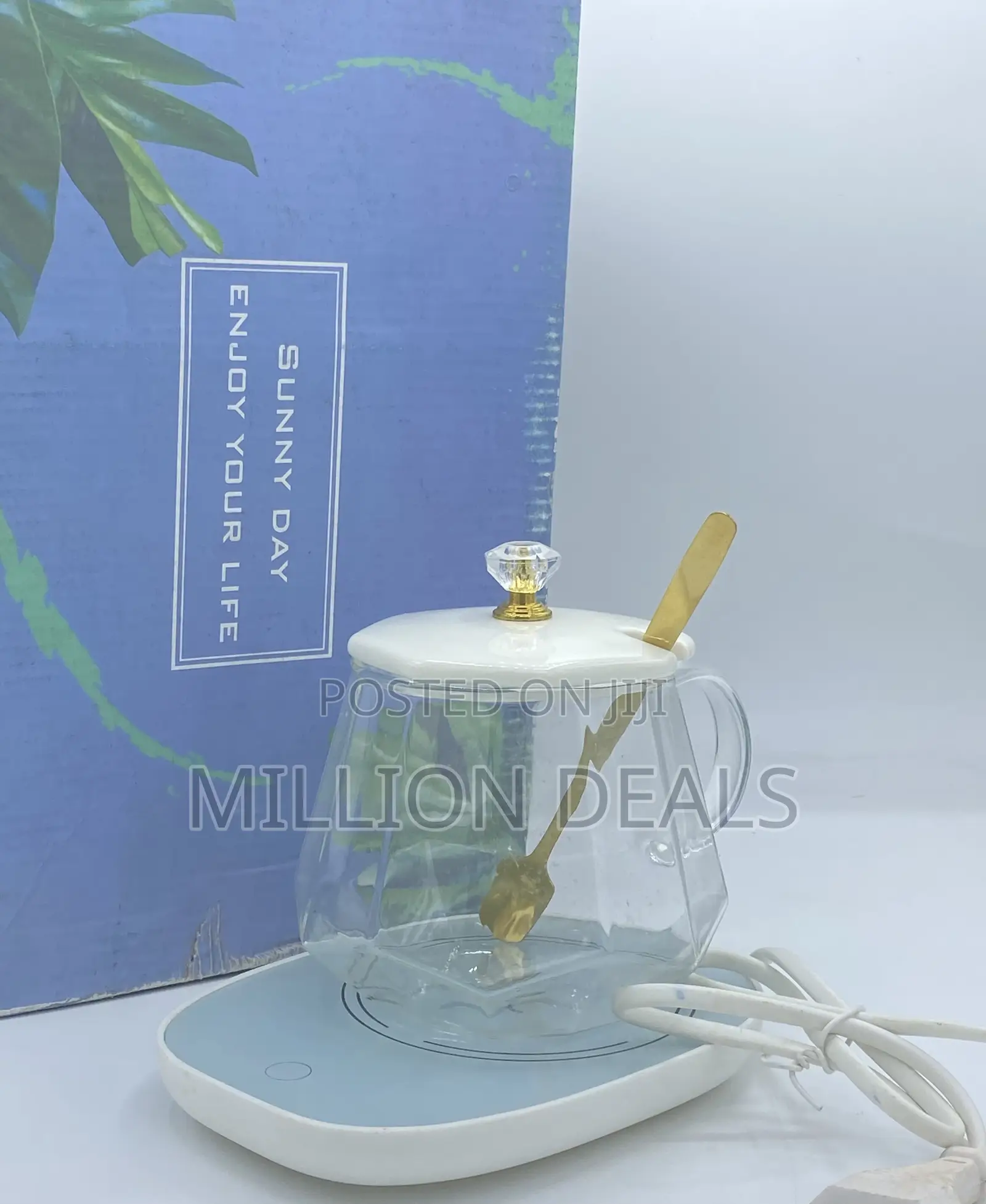 Portable Classic Mini Mug With Heating Pad