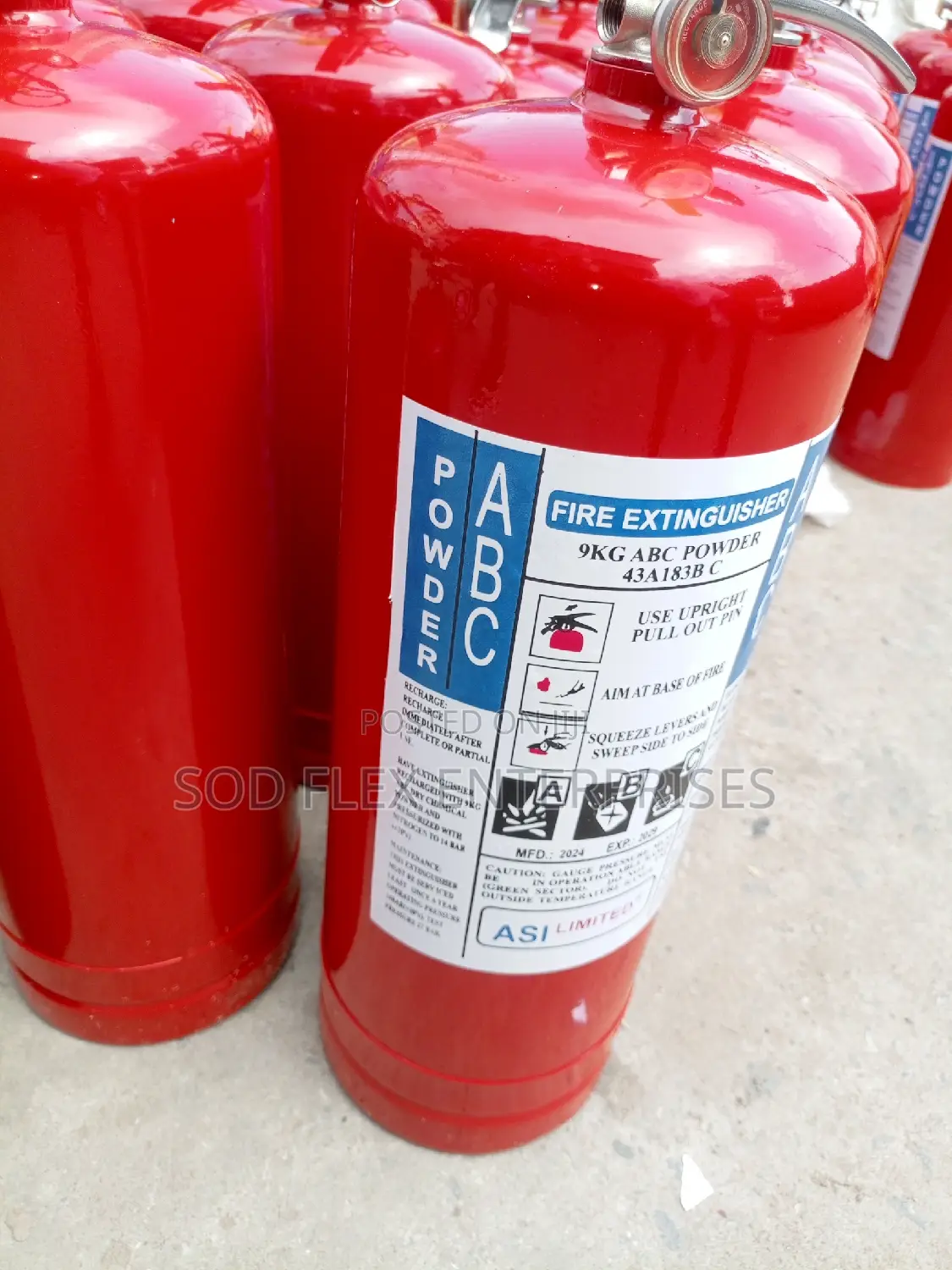9kg Dcp Fire 🔥Stop ⛔Fire Extinguisher