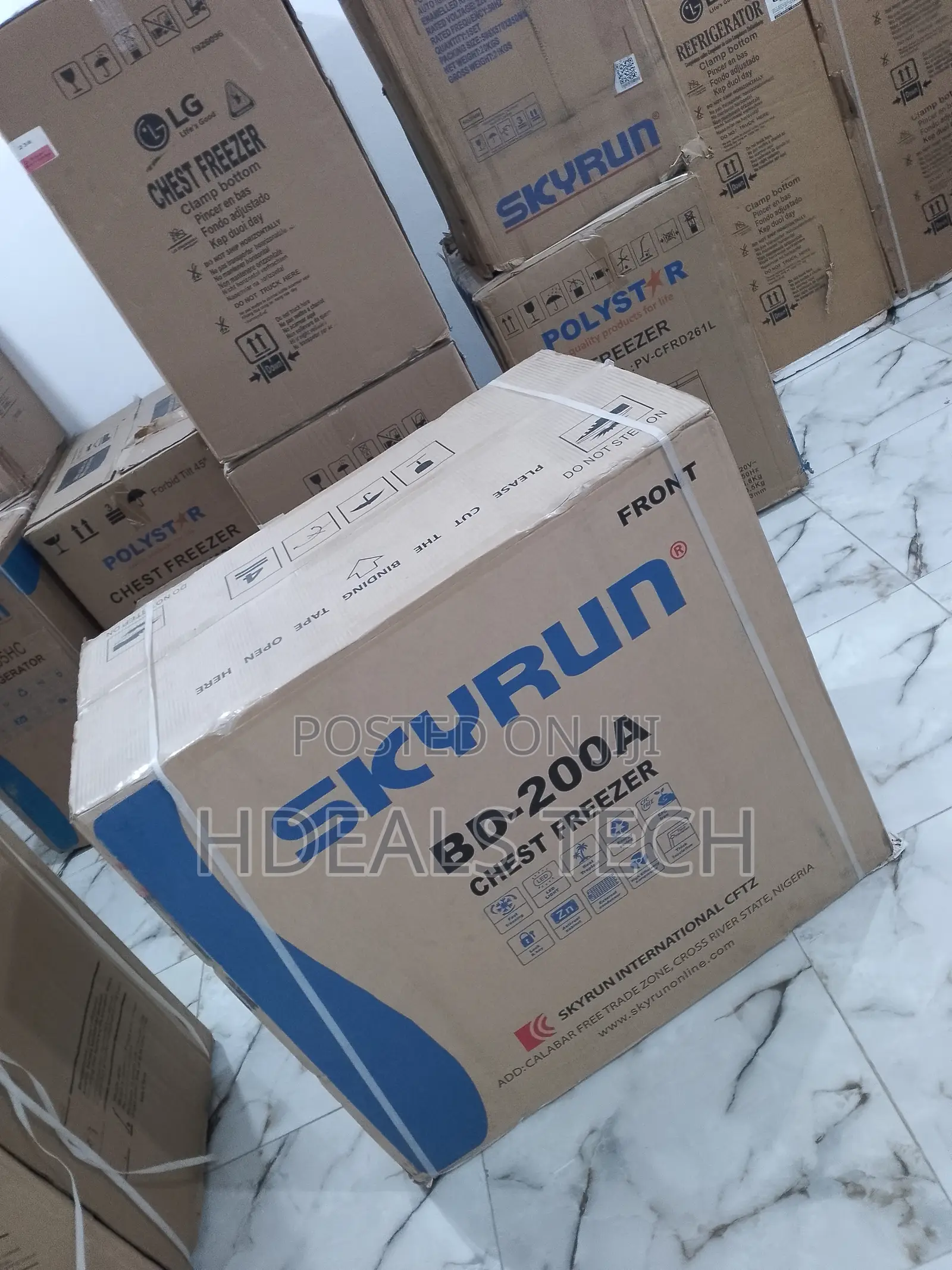 Smart Skyrun Chest Freezer 200l (Bd-200a)