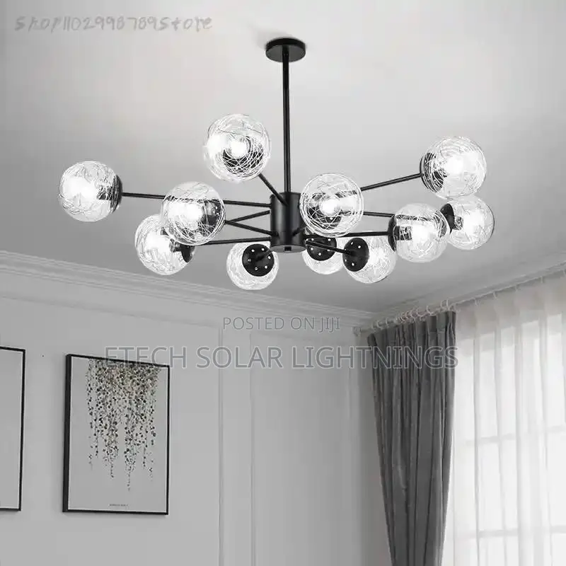 Luxury Led Living Room Bedroom Home Nordic Chandelier Light