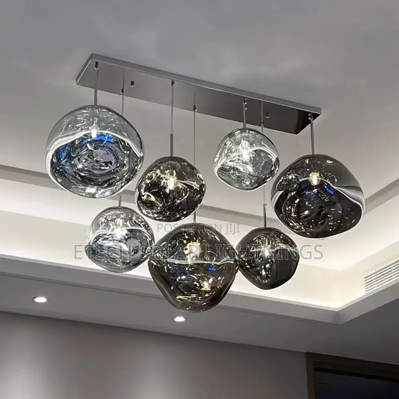New Modern Nordic Glass Dining Room Kitchen Chandelier Light
