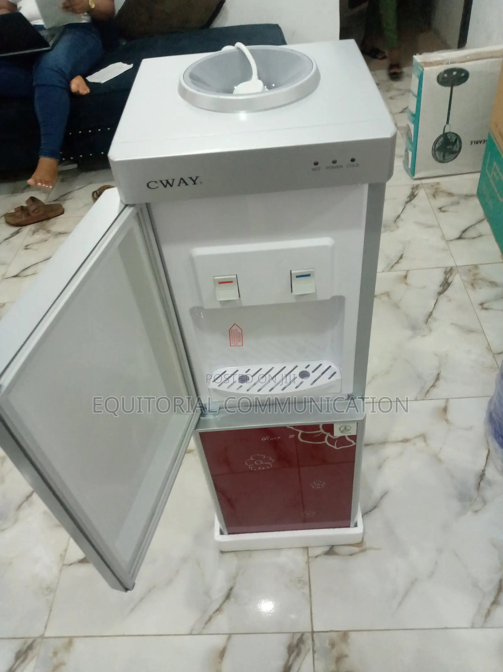Cway Water Dispenser With Fridge and Freezer - Lm-Yli-