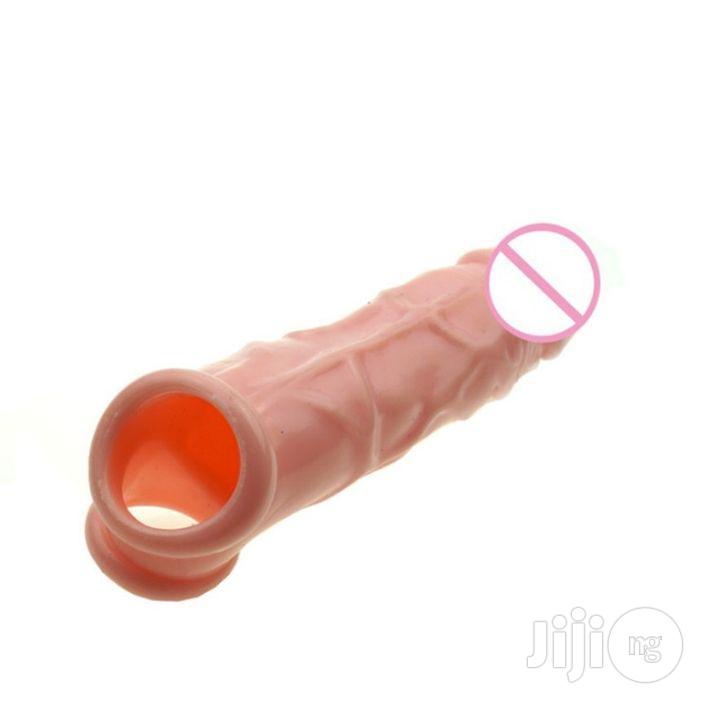 Penis Enlargement Pump Reusable Penis Extender Condom