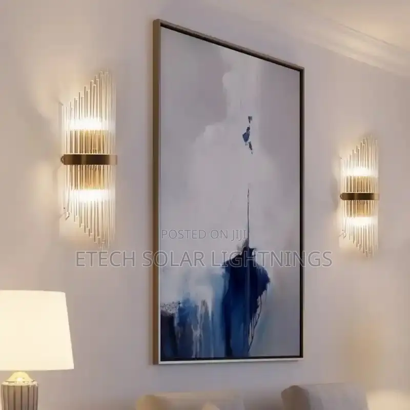 New Living Room Bedroom Bedside Luxury Chrystal Wall Light