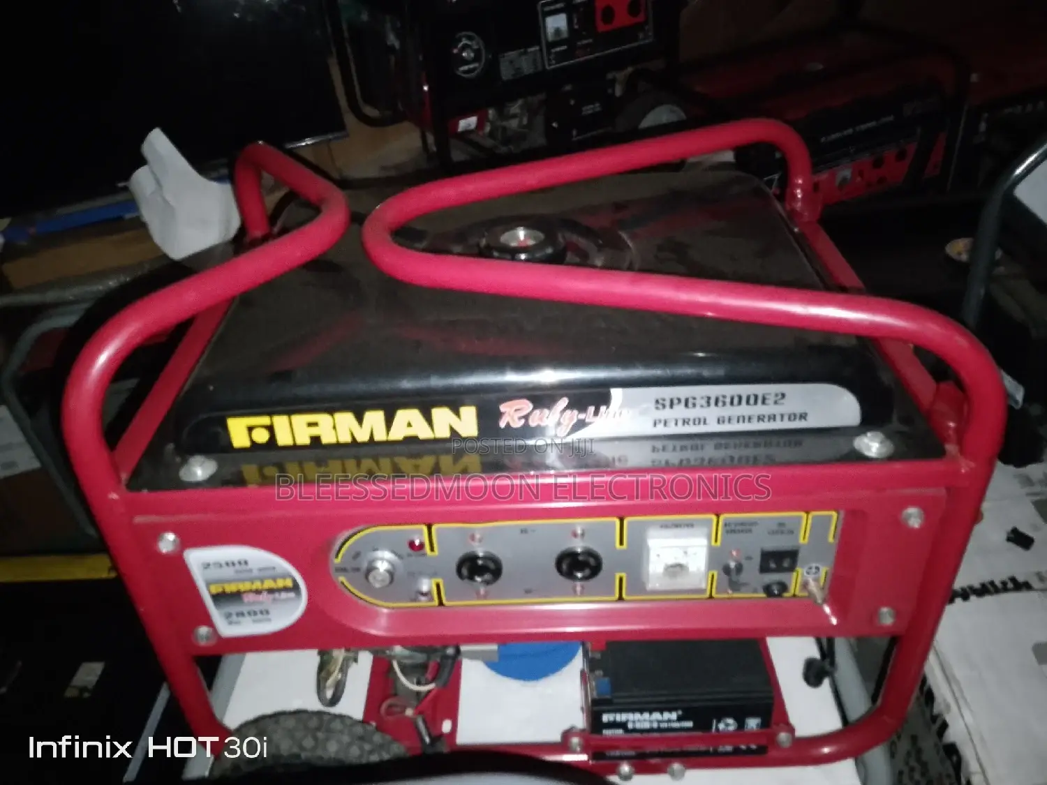 Firman Rubby Line Soundproof Generator 4.5kva 2 Years W