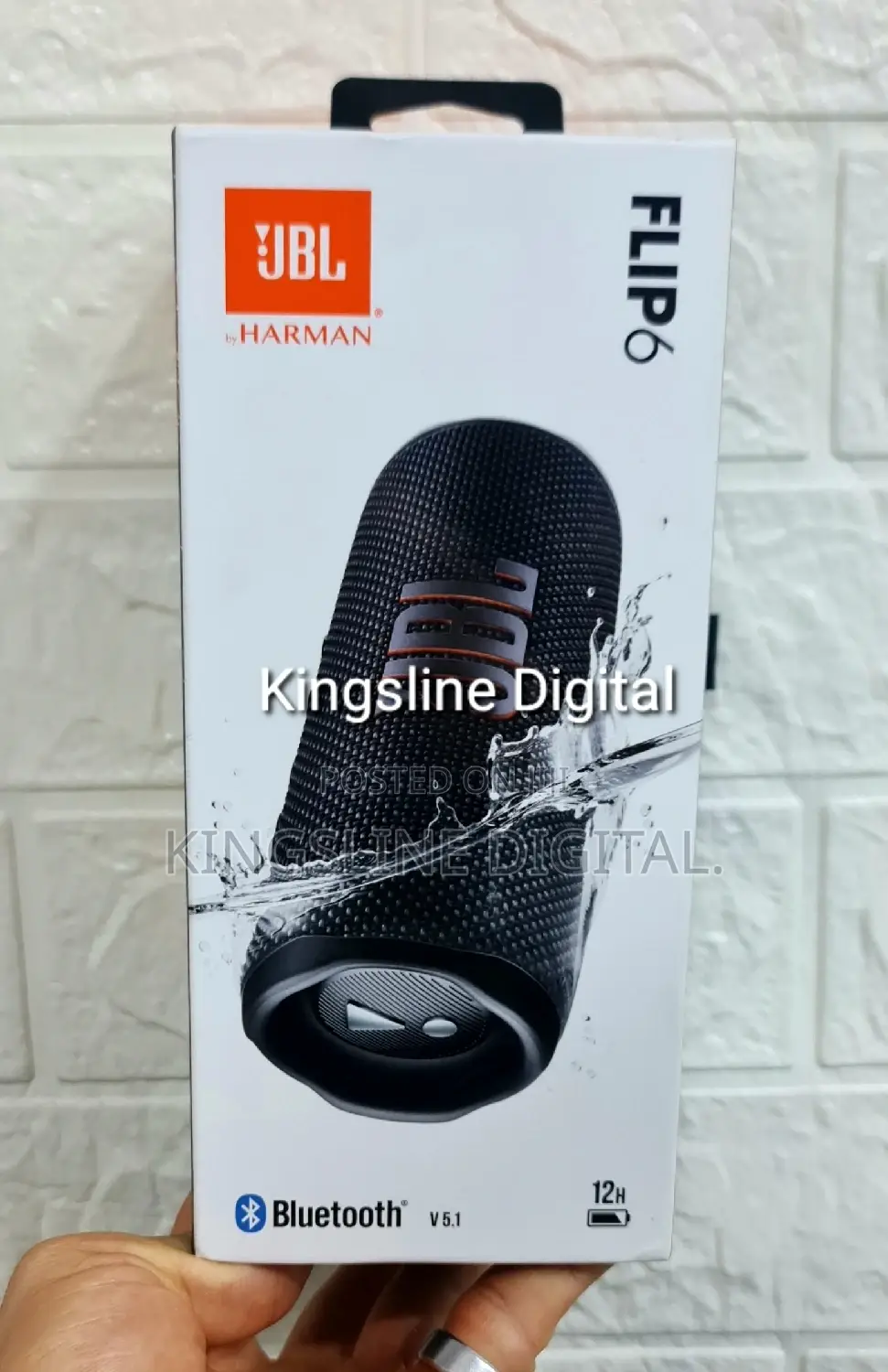 JBL Flip 6 Portable Waterproof Bluetooth Speaker